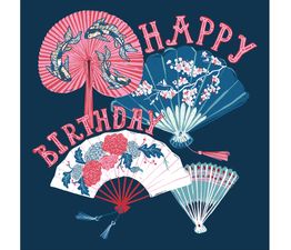 Cool Breeze Greetings Card