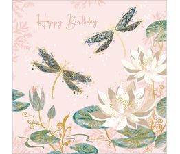 Dancing Dragonflies Greeting Card