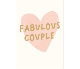 Fabulous Couple Greetings Card