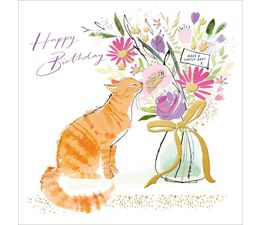 Feline Friend Greetings Card