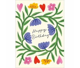 Florals Greetings Card