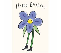 Flower Power Greetings Card