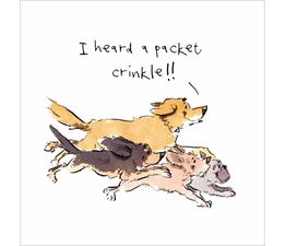 Food Race Greetings Card