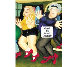 Footloose and fancy free Greetings Card