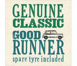 Genuine Classic Greetings Card