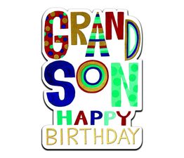 Grandson Greetings Card