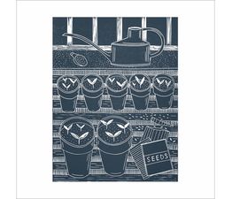 Keep us well watered Greetings Card