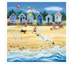 Kite Flying Greetings Card