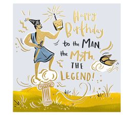 Legend Greetings Card