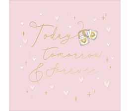 Locked In For Life Greetings Card