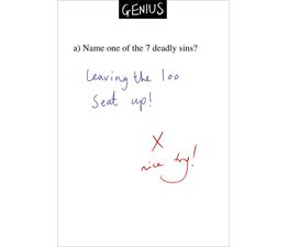Loo Seat Greetings Card