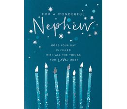 Nephew Greetings Card