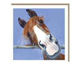 Pankhurst - Benson Horse Greetings Card