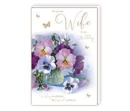 Wife Happy Birthday Greetings Card
