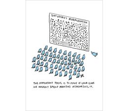 Saturdays Murmuration Greetings Card