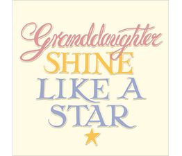 Shine Like a Star Greetings Card