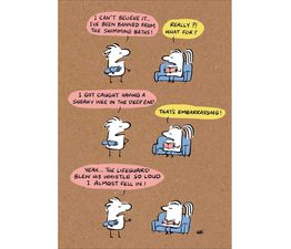 Sneaky Wee Greetings Card