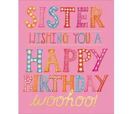 Special Sister Greetings Card
