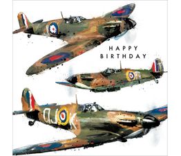 Spitfires Greetings Card