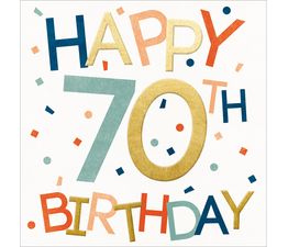 Sweet Seventies Greetings Card