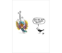 Tea-making Skills Greetings Card