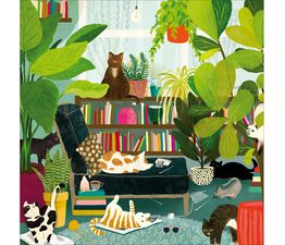 The Library Greetings Card