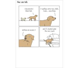 Toy thief Greetings Card