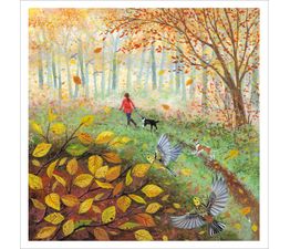 Walk in the Woods Greetings Card