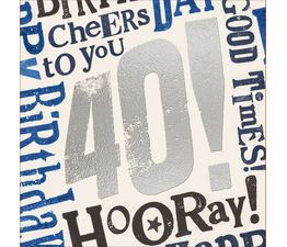 Welcome to the Forties Greetings Card