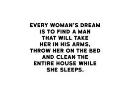 Womans Dream Greetings Card