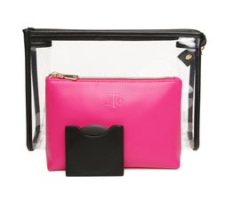 Alice Wheeler London - Beauty 3 Piece Gift Set Black &amp; Pink