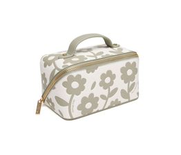 Alice Wheeler London - Mini Train Case Pistachio Floral