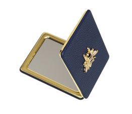 Alice Wheeler London - Oblong Compact Mirror Navy