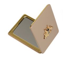 Alice Wheeler London - Oblong Compact Mirror Stone