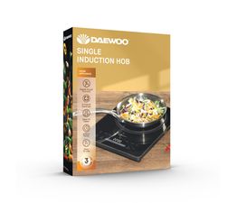Daewoo - 2200W Single Induction Hob
