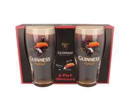 Guinness - 2 Piece Toucan Pint Glass Set