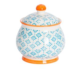 Nicola Spring - 10cm Sugar Bowl - Blue