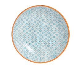 Nicola Spring - 22cm Pasta Bowl - Blue