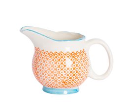 Nicola Spring - 300ml Milk Jug - Orange