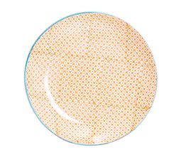 Nicola Spring - Stoneware Dinner Plate - Orange