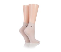 Elle - Bamboo Anklet Neutral 2 Pair Pack