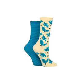 Elle - Bamboo Feather Socks Storm 2 Pair Pack