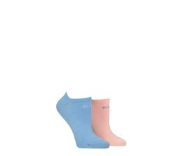 Elle - Bamboo No Show Socks Parisian Rose 2 Pair Pack