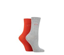 Elle - Bamboo True Socks Rust 2 Pair Pack