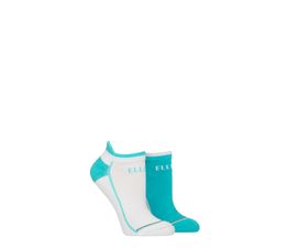 Elle - Sport Technical Trainer Socks Aqua 2 Pair Pack
