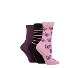 Sockshop - Bamboo Socks Smokey Pink 3 Pair Pack