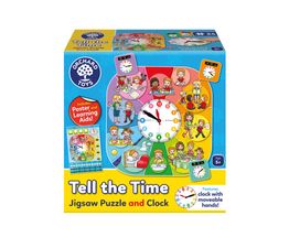 Orchard Toys - Tell the Time Puzzle and Clock