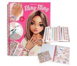 TOPModel - Create Your Bling Bling Colouring Book