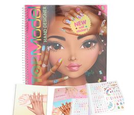TOPModel - Create Your Hand Design Colouring Book
