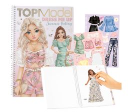 TOPModel - Dress Me Up Sticker Book Big Summer Feeling